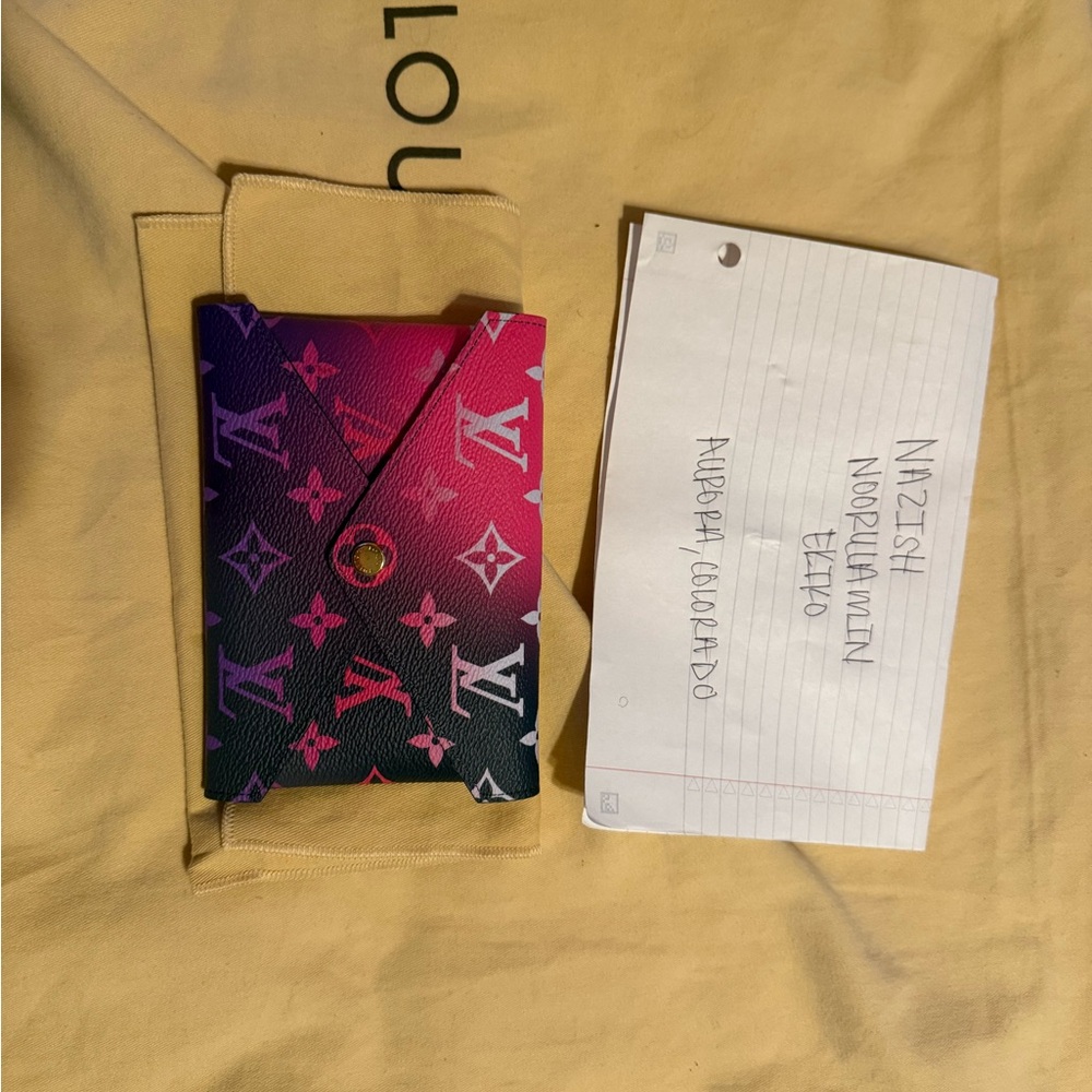 Louis Vuitton Pink and Purple Women's Wallet